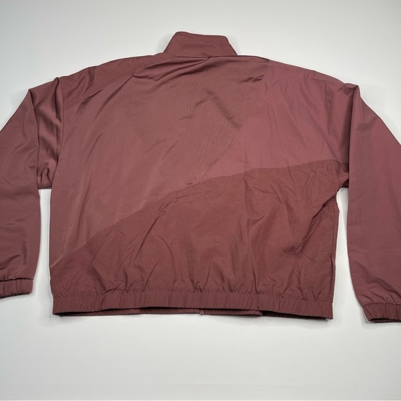 Adidas Track Jacket Full Zip Trefoil Mauve Outdoor Athletic Street Running New - Picture 8 of 16